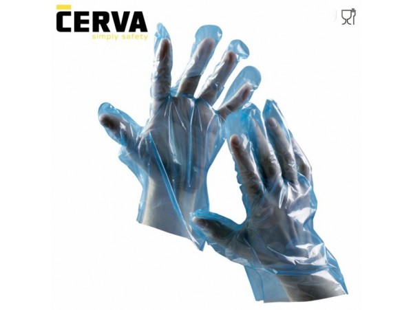 Manusi polipropilena DUCK BLUE